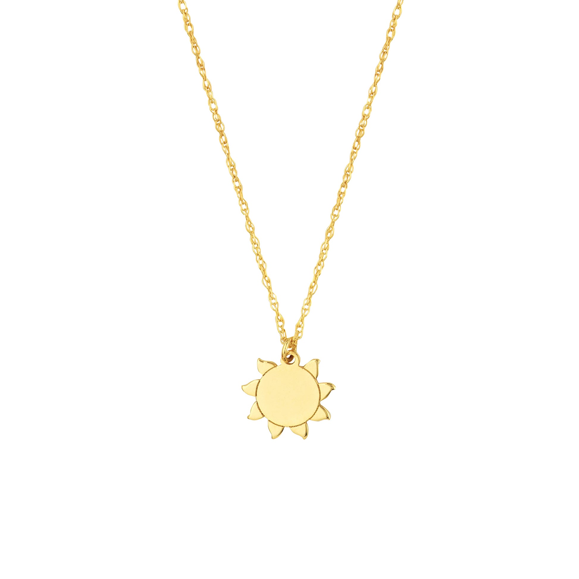 So You Mini Sun Adjustable Necklace