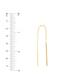 Polished Stick Threader Earrings