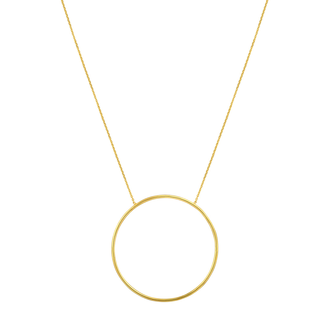 Extra Large Circle Necklace
