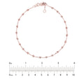 Adjustable Diamond Cut Beaded Bracelet
