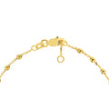 Adjustable Diamond Cut Beaded Bracelet