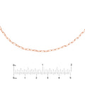 1.95mm Paper Clip Choker Chain