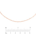1.7mm Paper Clip Choker Chain