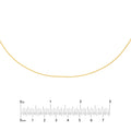 Diamond-Cut Cable Choker Chain