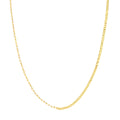 50/50 Paper Clip + Curb Chain