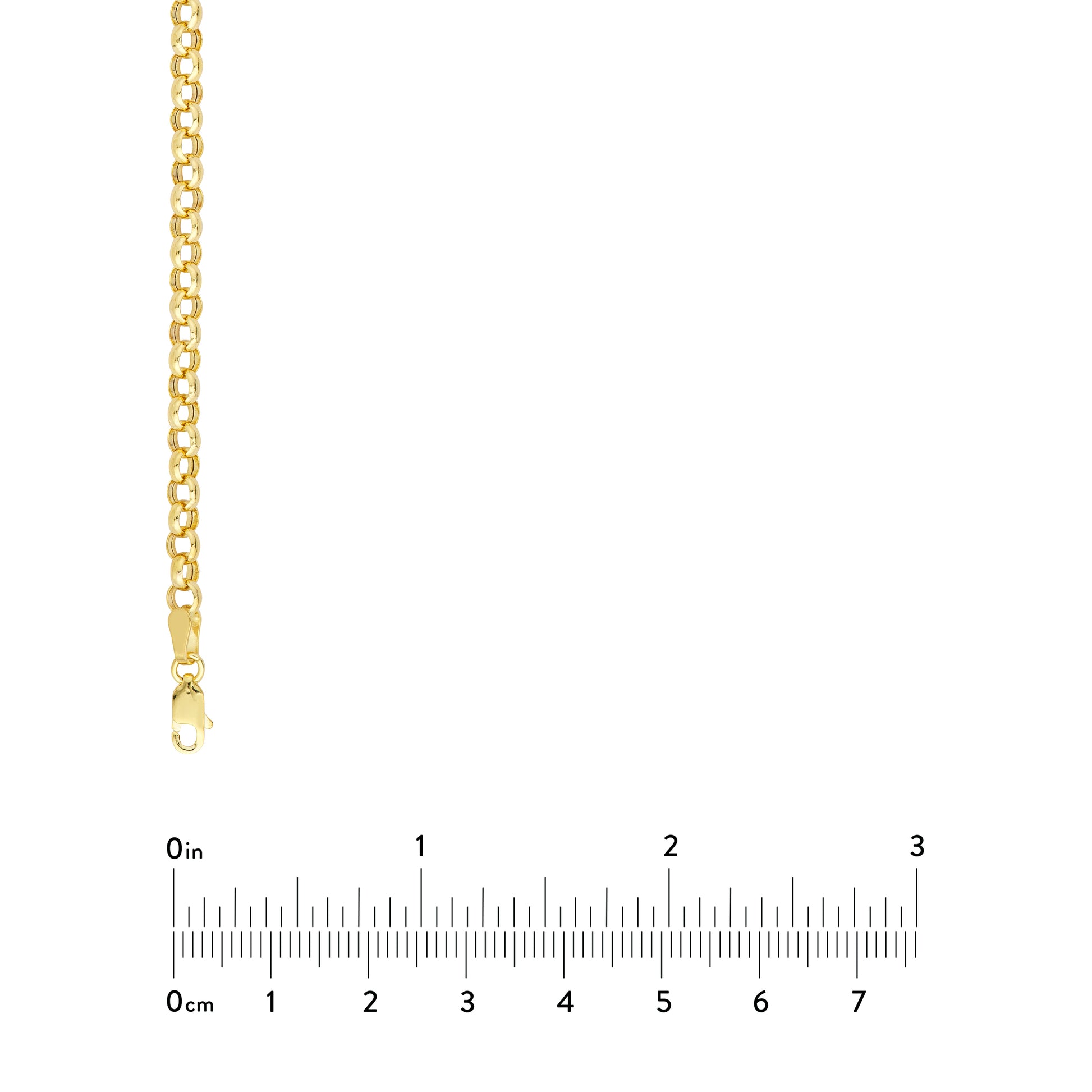 50/50 Paper Clip + Rolo Chain