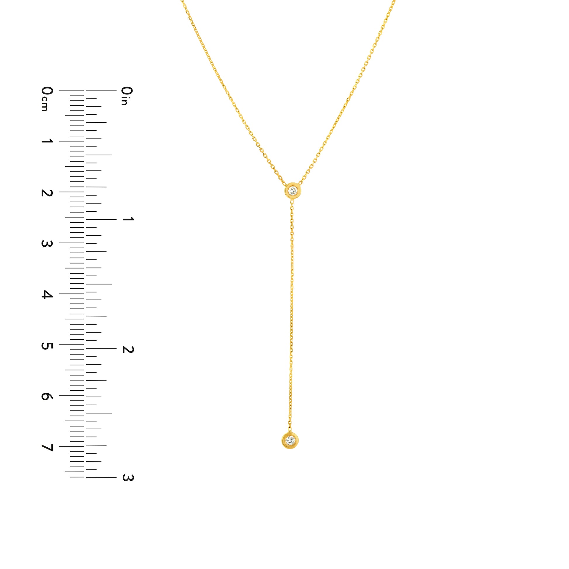 Adjustable Diamond Y-Necklace