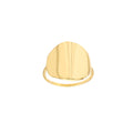 Organic Shape Round Ring