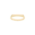 Slim Engravable Signet Ring