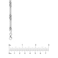 3+1 Hollow Fancy Rounded Paper Clip Chain