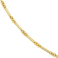 3+1 Hollow Fancy Rounded Paper Clip Chain