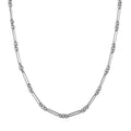 3+1 Hollow Fancy Rounded Paper Clip Chain