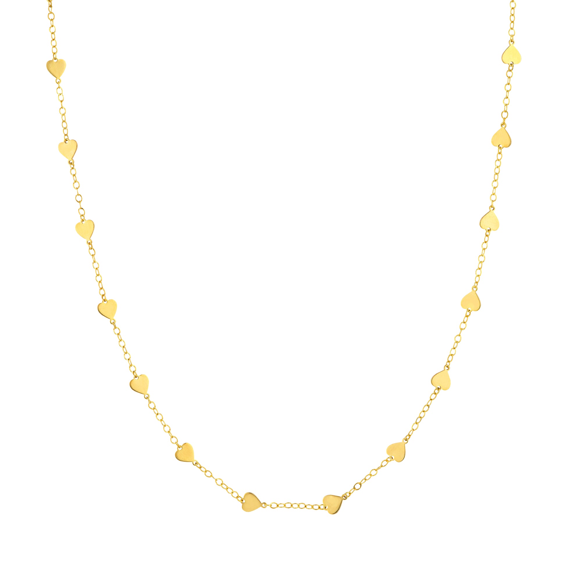 Heart Station Necklace