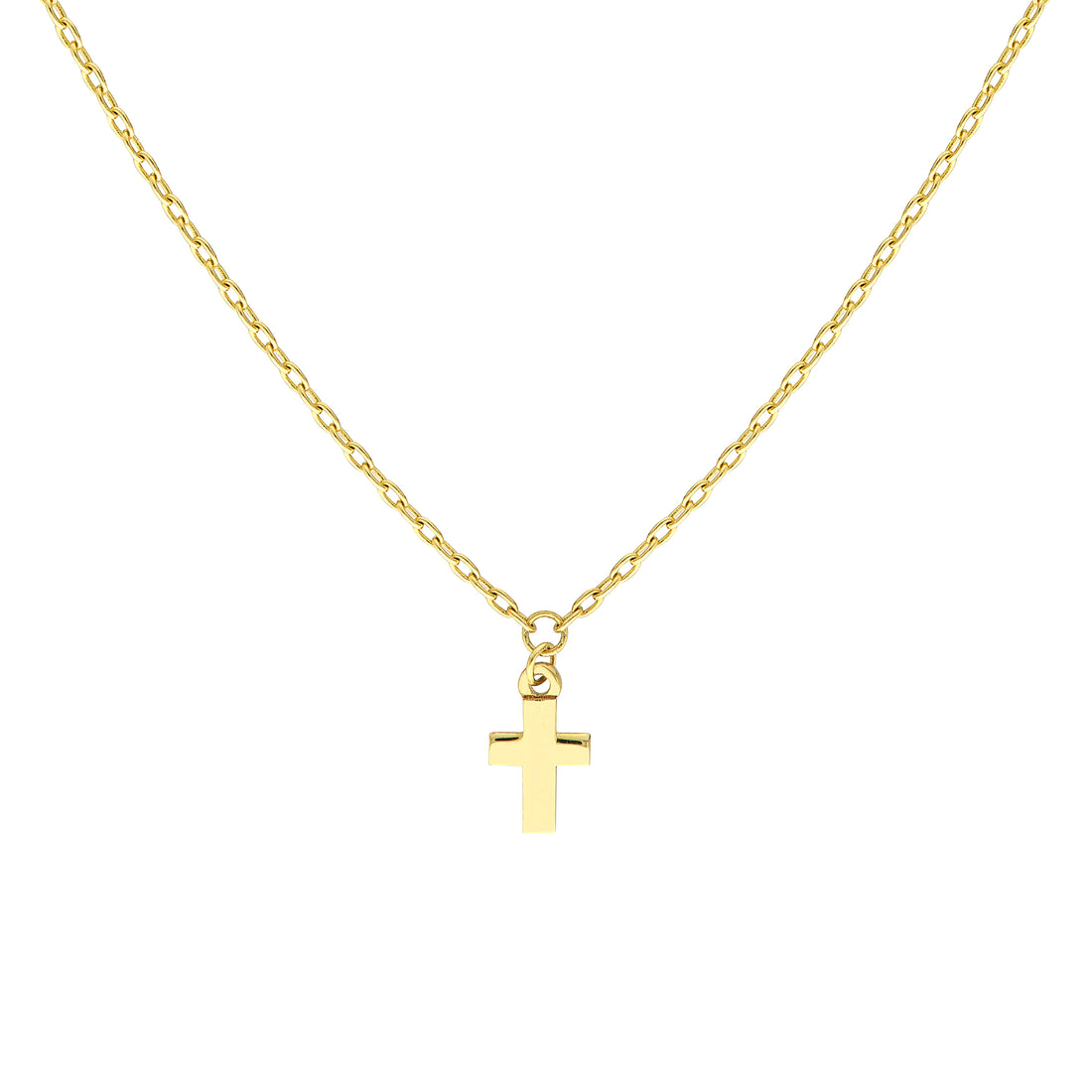 So You Mini Cross Dangle Necklace