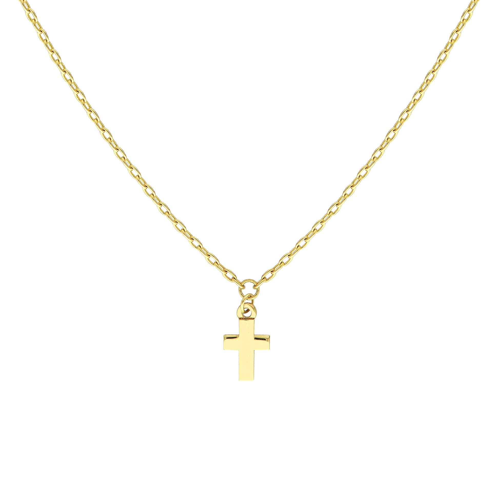 So You Mini Cross Dangle Necklace
