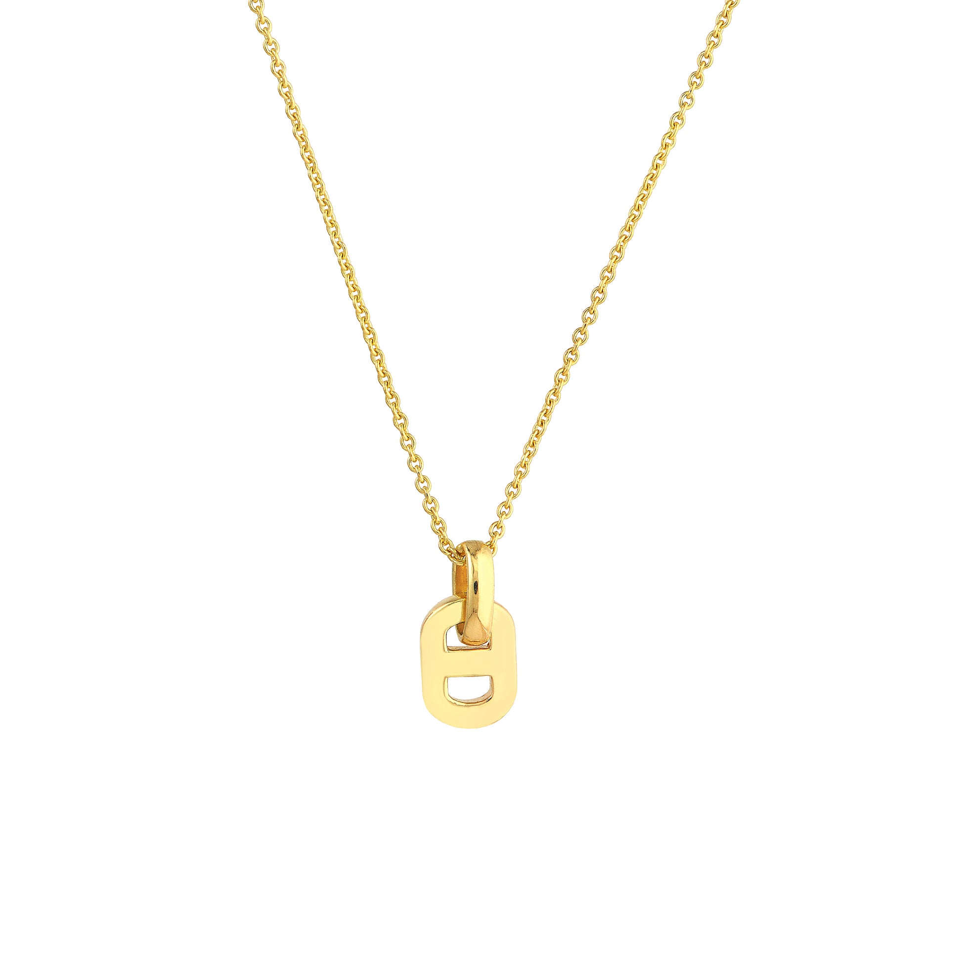 Flat Mariner Link Necklace