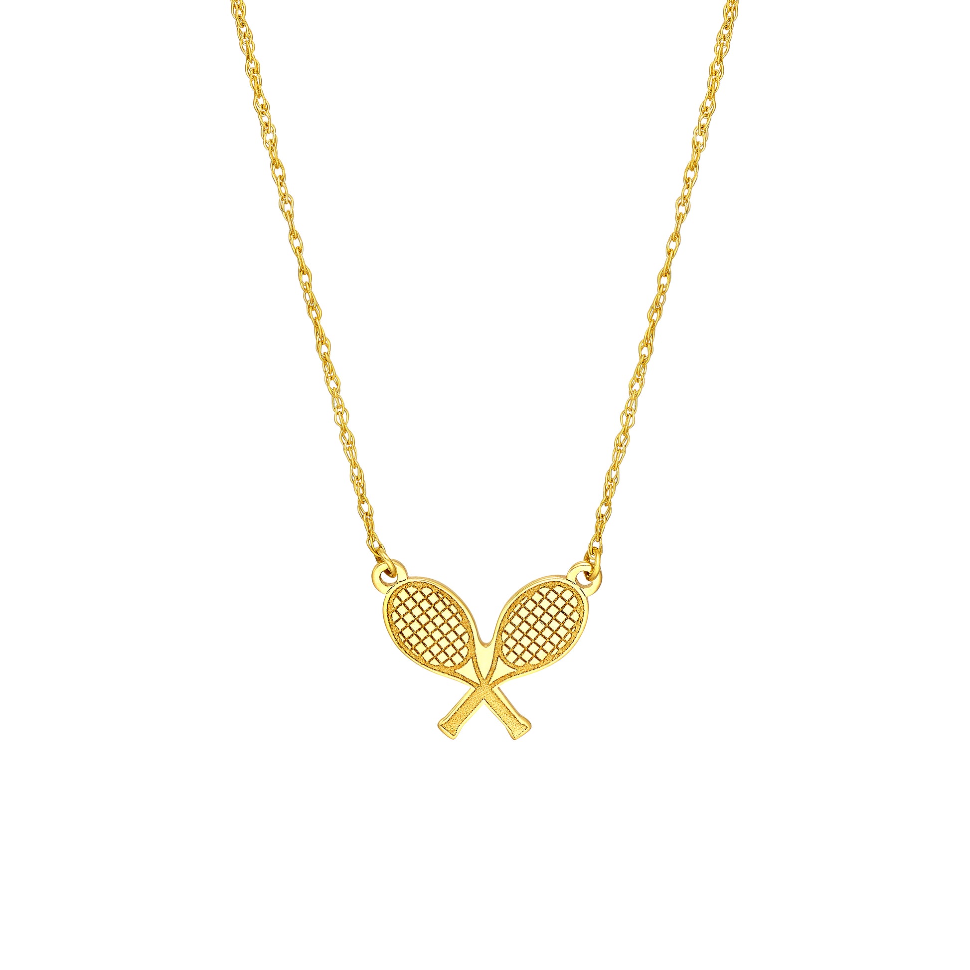 So You Tennis Rackets Necklace