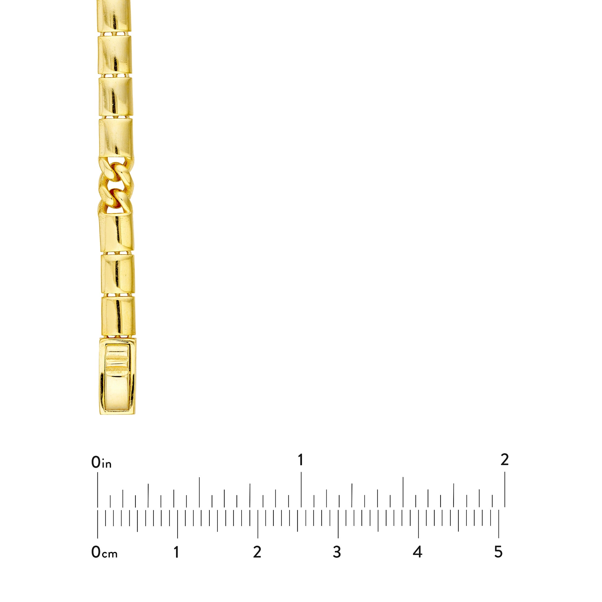 4.70mm Hollow 5+1 Flat Tile Link Chain with Box Lock