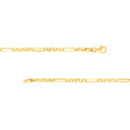 2.80mm Hollow 6+1 Rolo Chain with Pear Shape Lock
