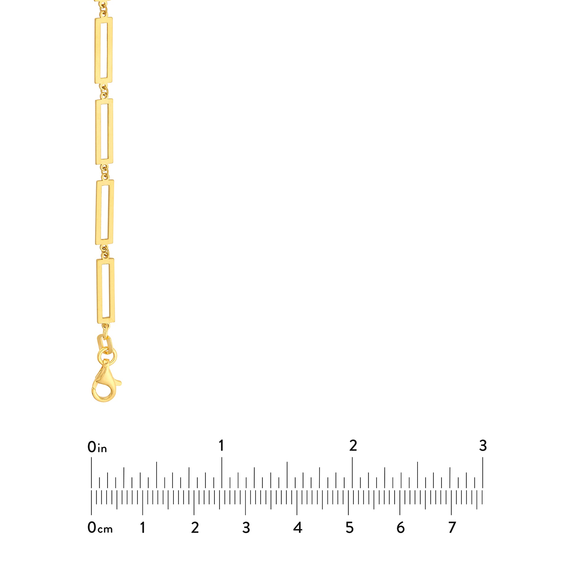 Rectangular Link Station Chain