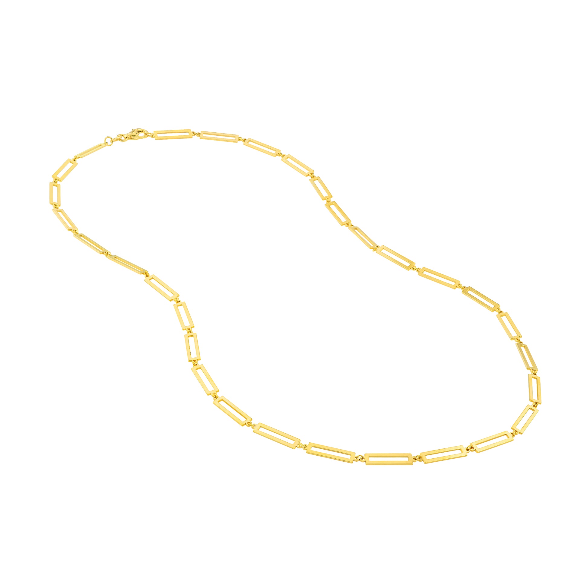 Rectangular Link Station Chain