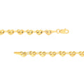 Solid Small Heart Link Chain