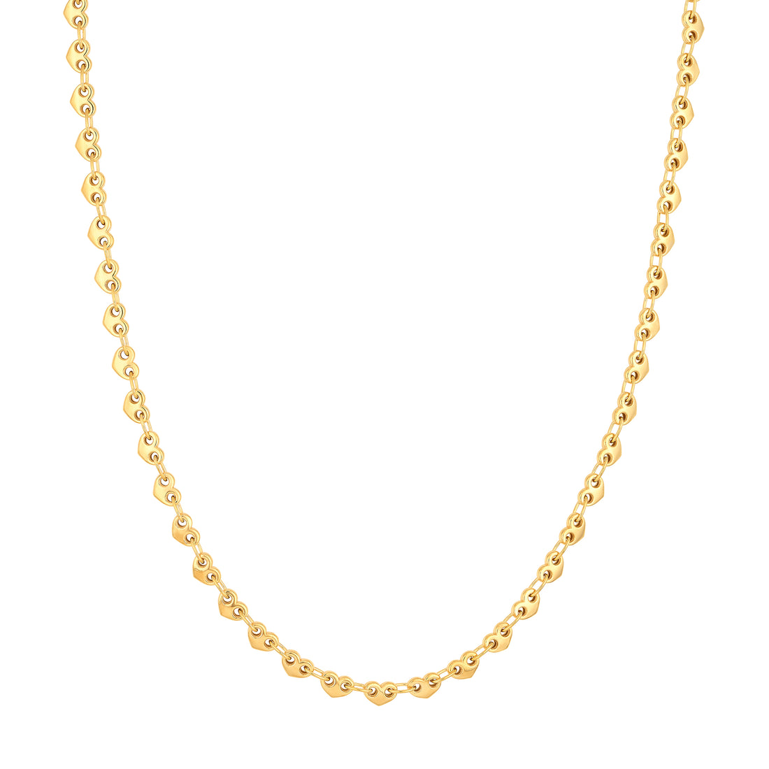 Heart Puff Mariner Chain