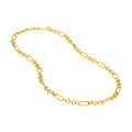 Handmade Textured Oval Rolo Chain