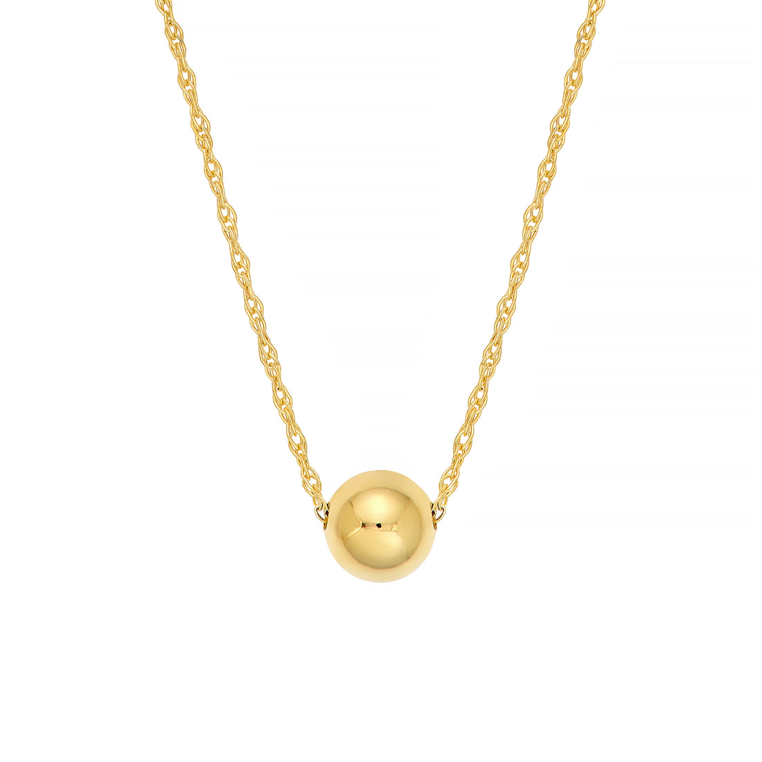 So You Puffy Bead Charm Necklace