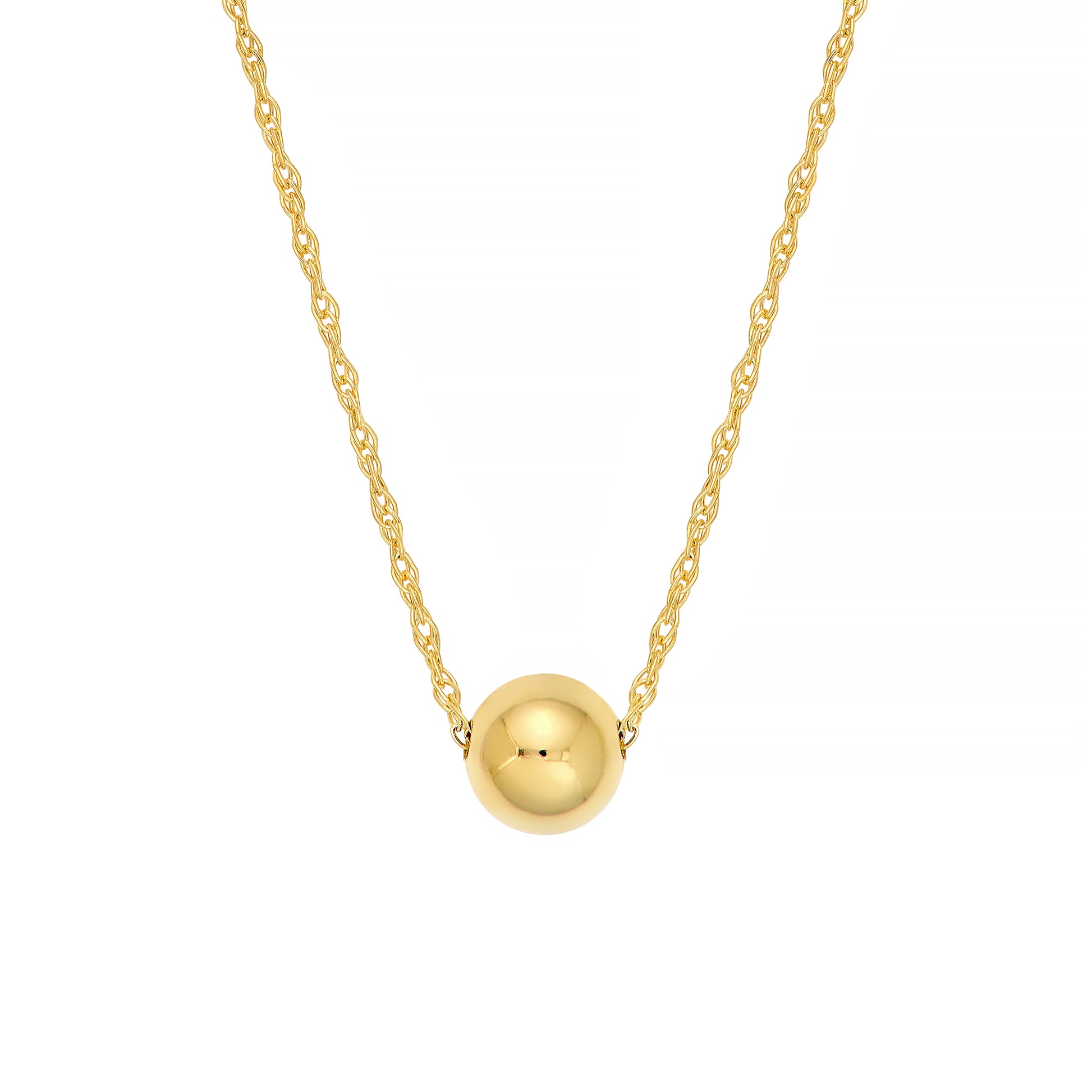 So You Puffy Bead Charm Necklace