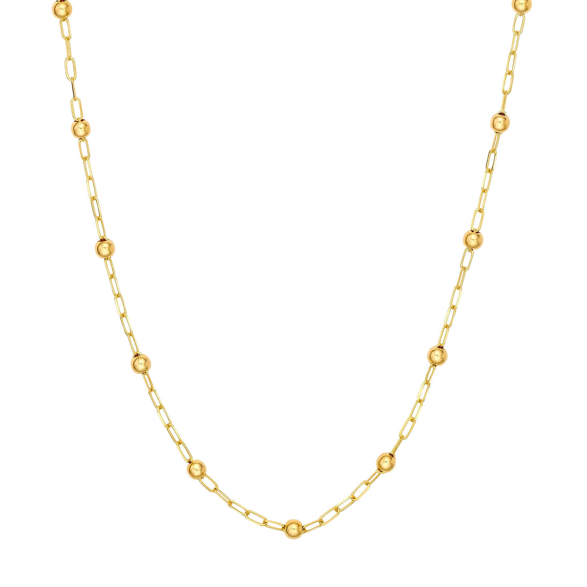 Beaded Paper Clip Chain