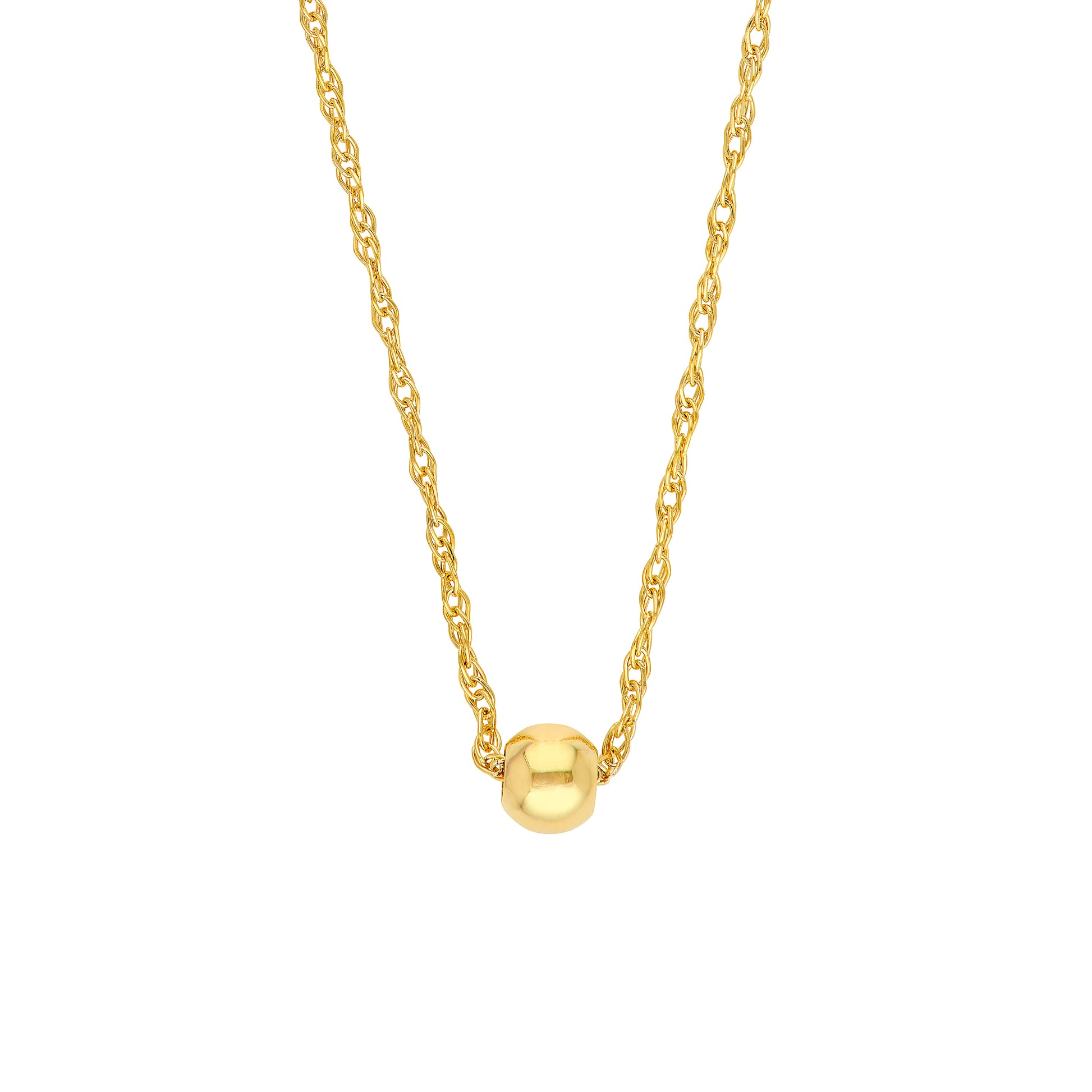 So You Small Bead Pendant Necklace