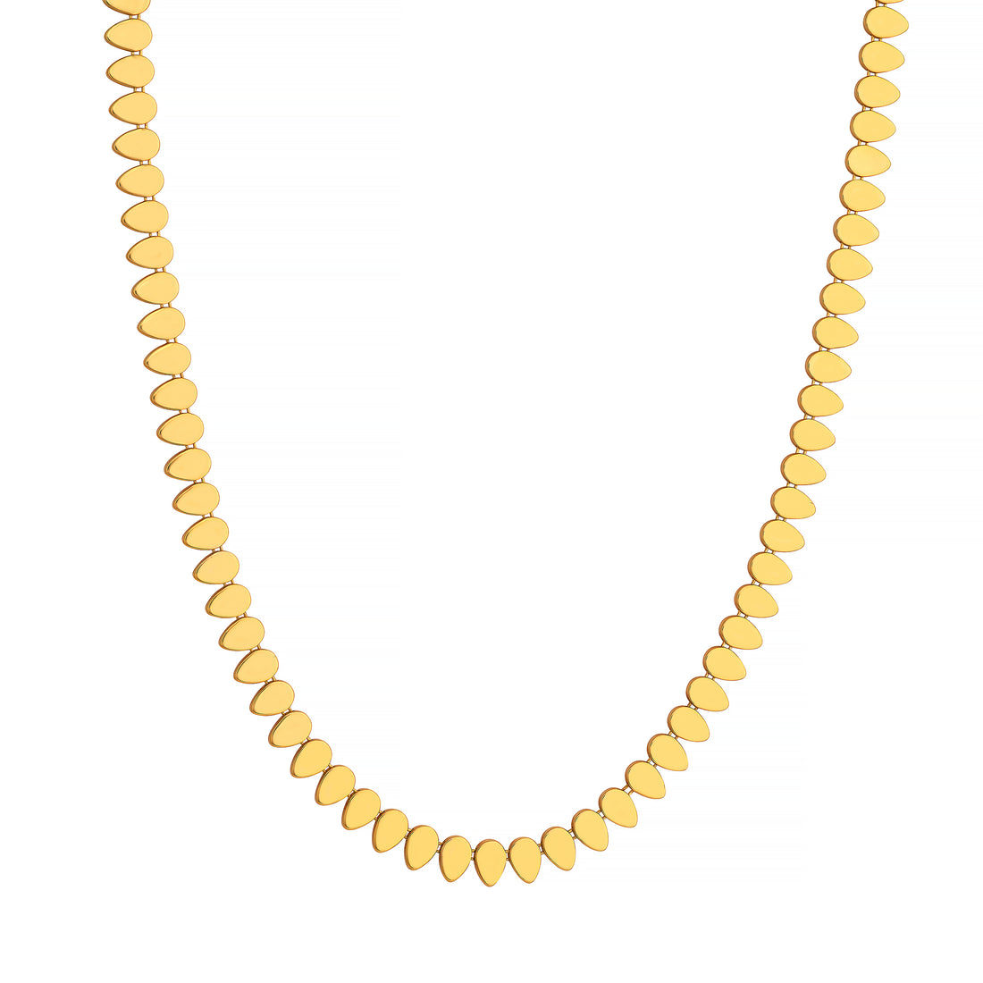 Flat Teardrop Link Chain