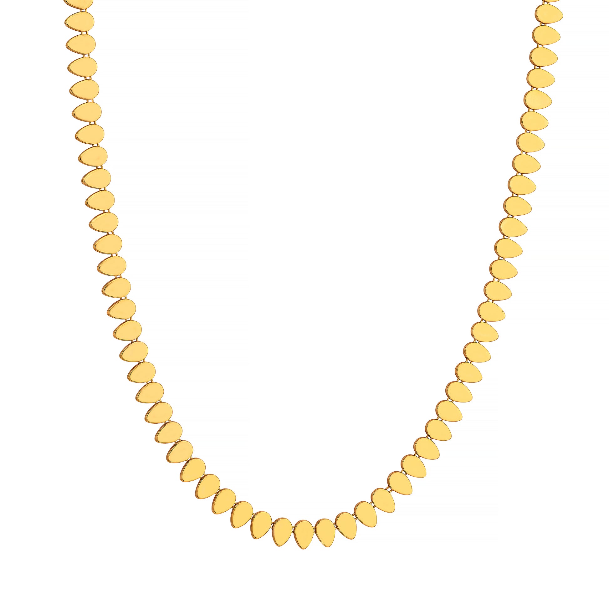 Flat Teardrop Link Chain