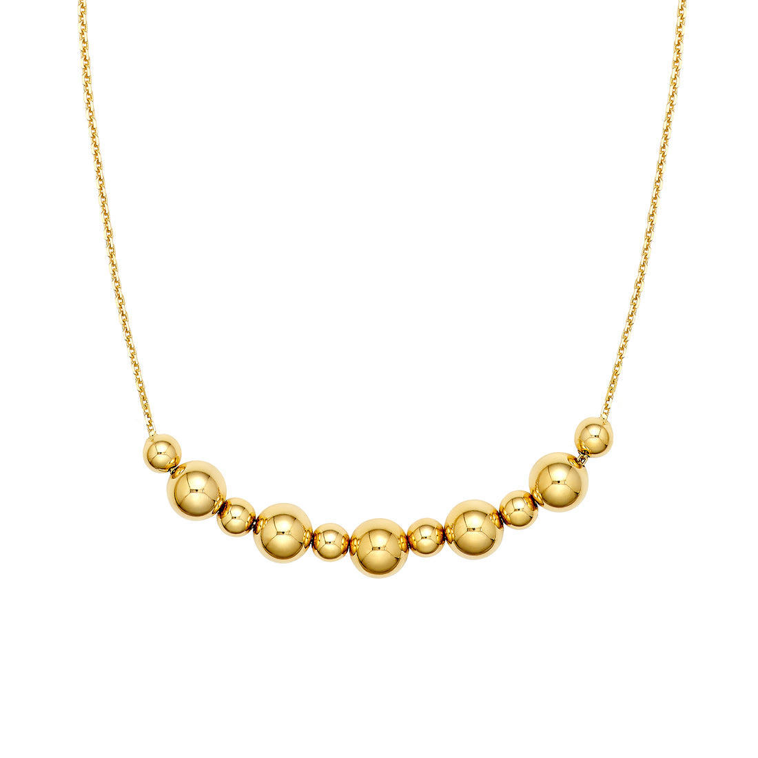 Adjustable Alternating Bead Necklace