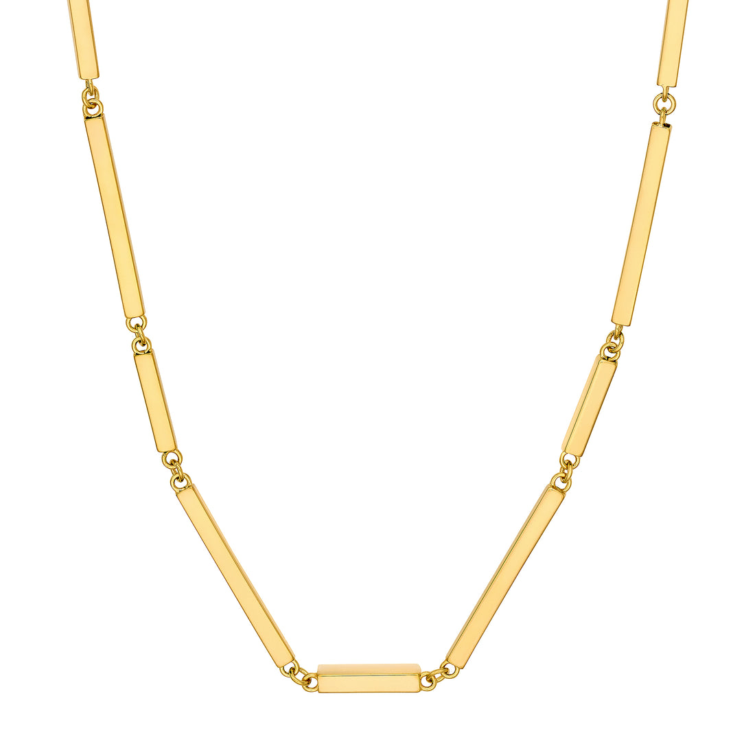 Alternating Long and Short Bar Station Chain