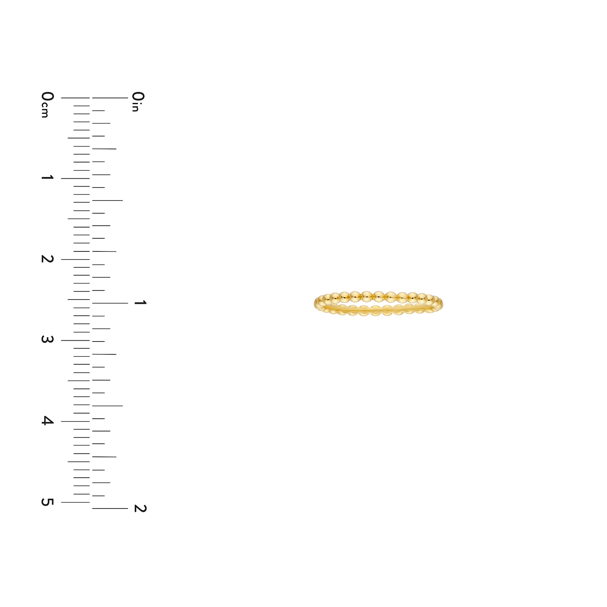 Beaded Stackable Ring