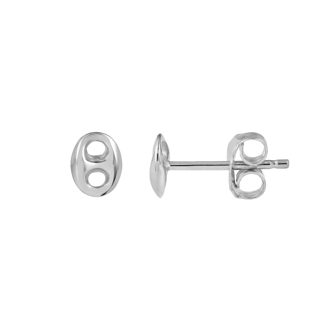 Puffy Mariner Stud Earrings