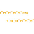 Hollow Oval & Double Link Chain