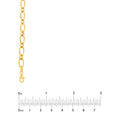 Hollow Oval Link 1+1 Chain Necklace