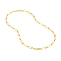 Hollow Fancy Paper Clip Link 1+1 Chain