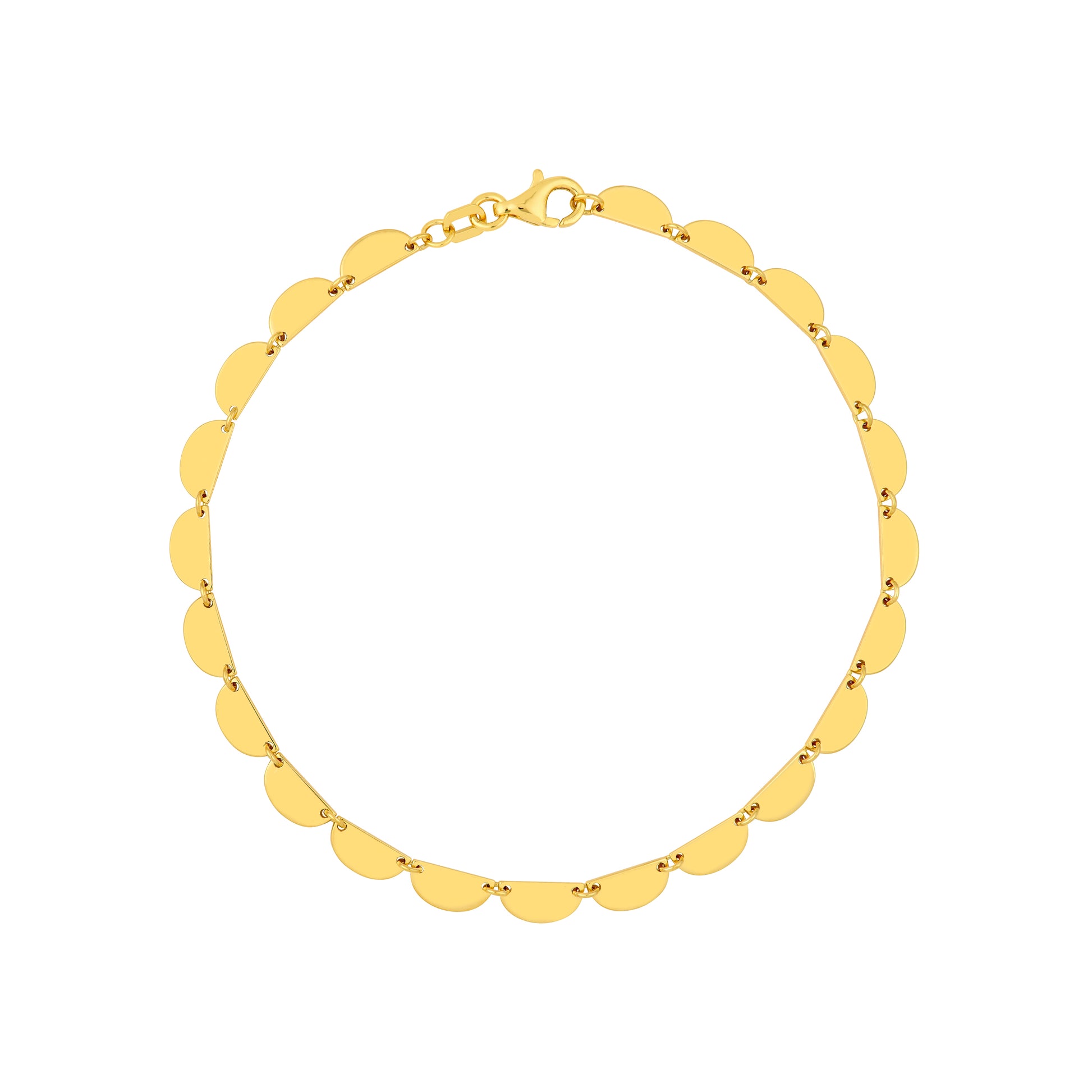 Half Moon Link Bracelet