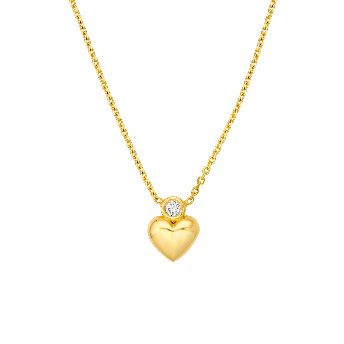 So You Diamond Heart Necklace