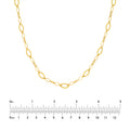 Oval Twisted & Polished Link Chain