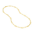 Oval Twisted & Polished Link Chain