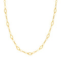 Oval Twisted & Polished Link Chain