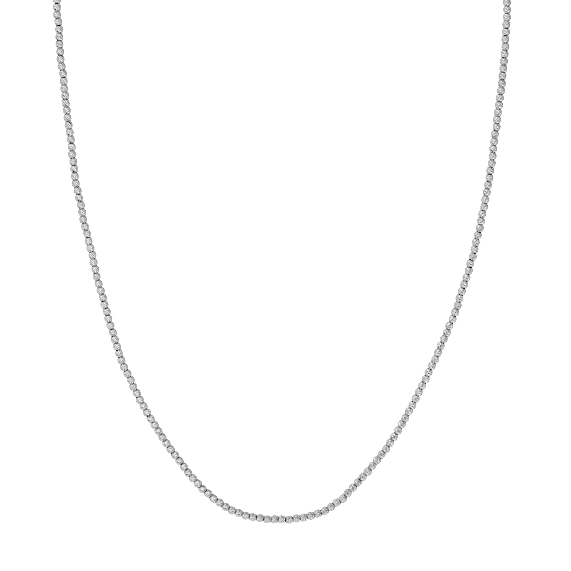 Textured Shimmering Bead Chain