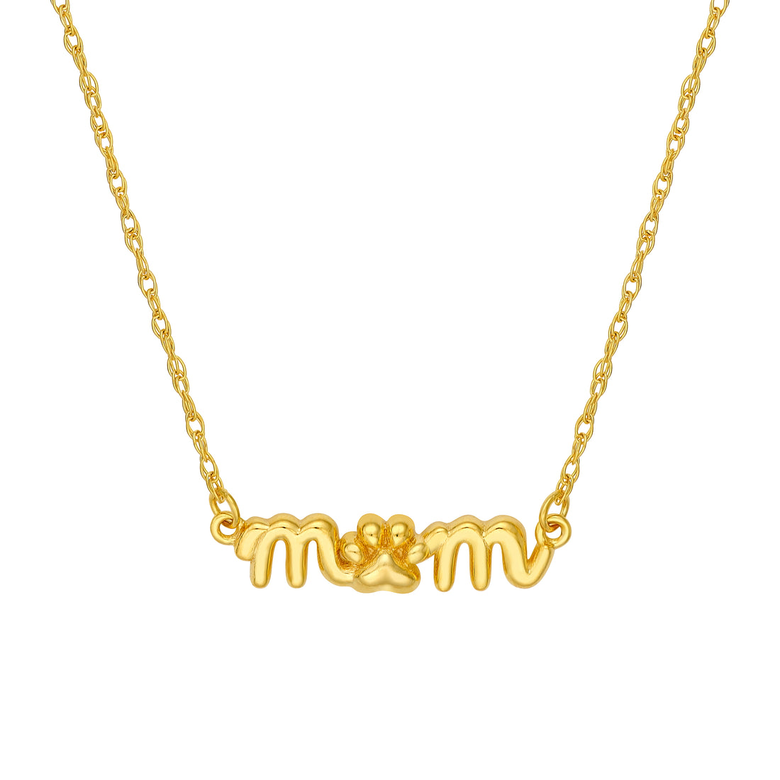 So You Mom Dog Paw Necklace