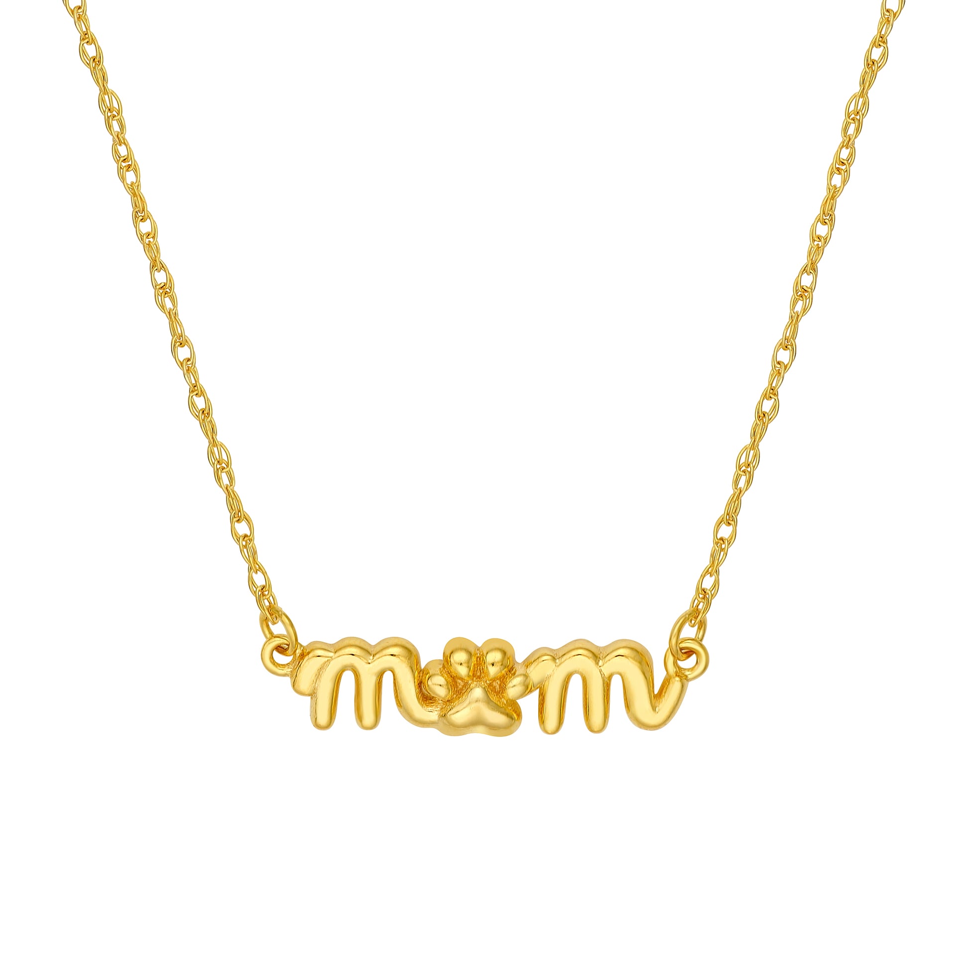 So You Mom Dog Paw Necklace