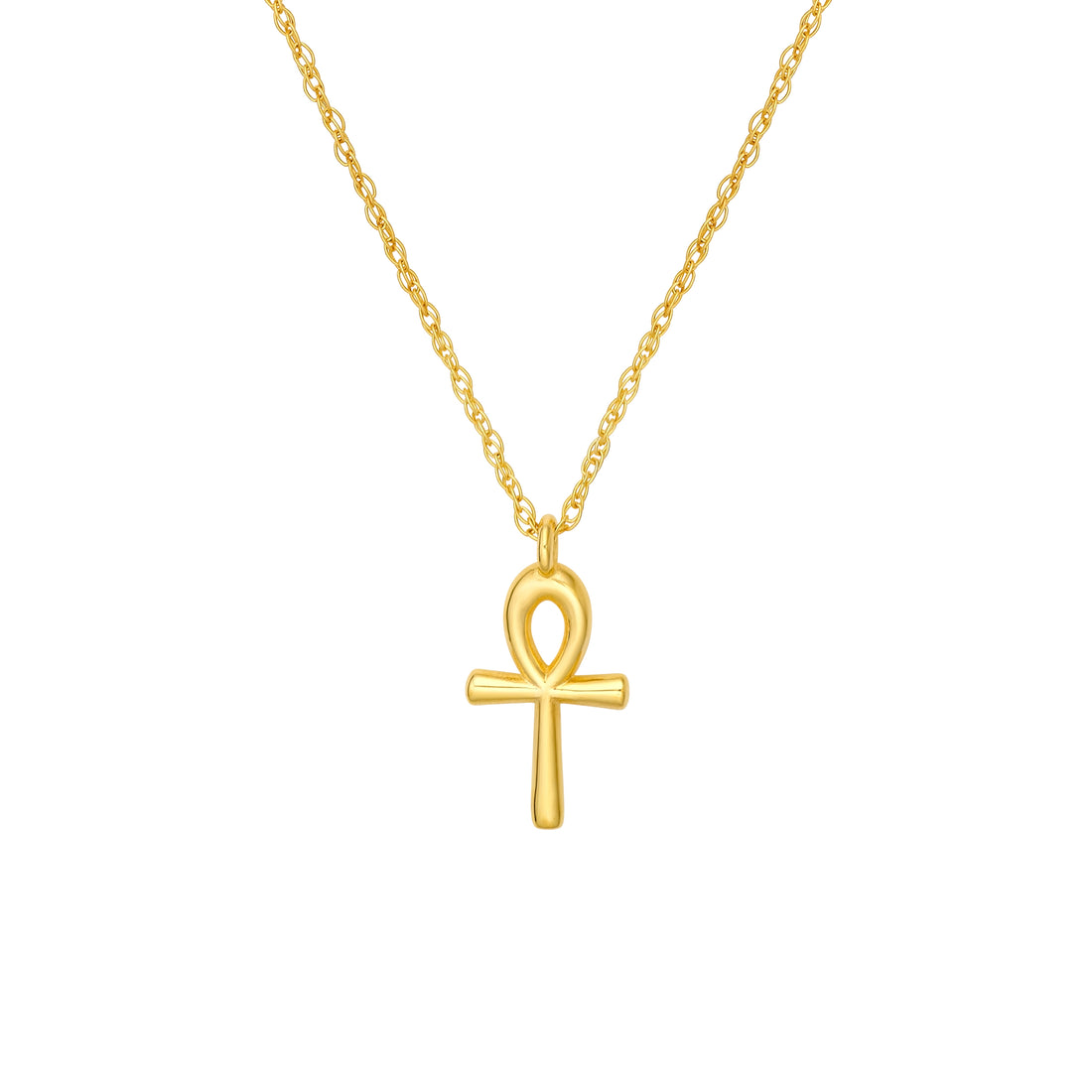 So You Ankh Cross Pendant Necklace